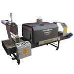 دستگاه شیرینگ پک نیمه اتوماتیک (نوار نقاله تسمه و زنجیری)