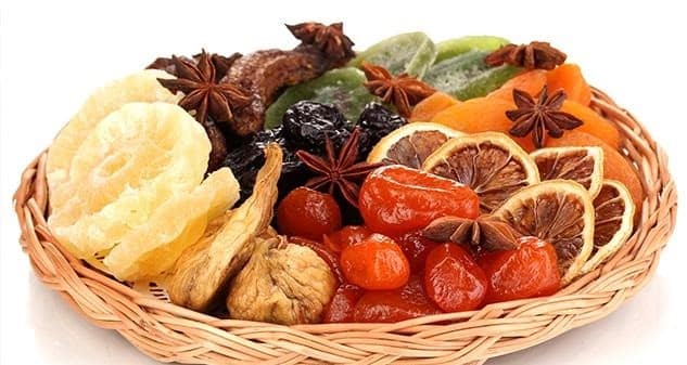 نگهداری اصولی از میوه خشک